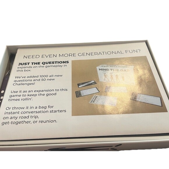 Mind the Gap A Trivia Game For the Generations Board Game New Unsealed - Picture 3 of 5